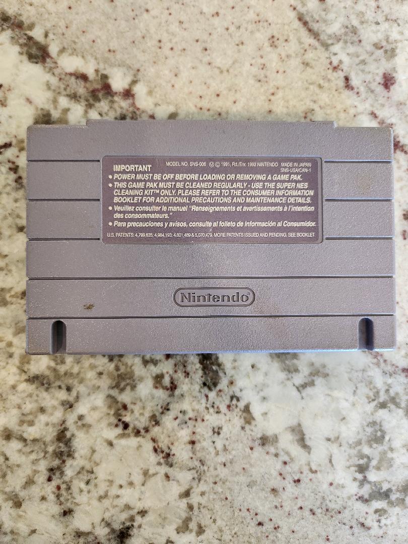 Championship Soccer 94 SNES
