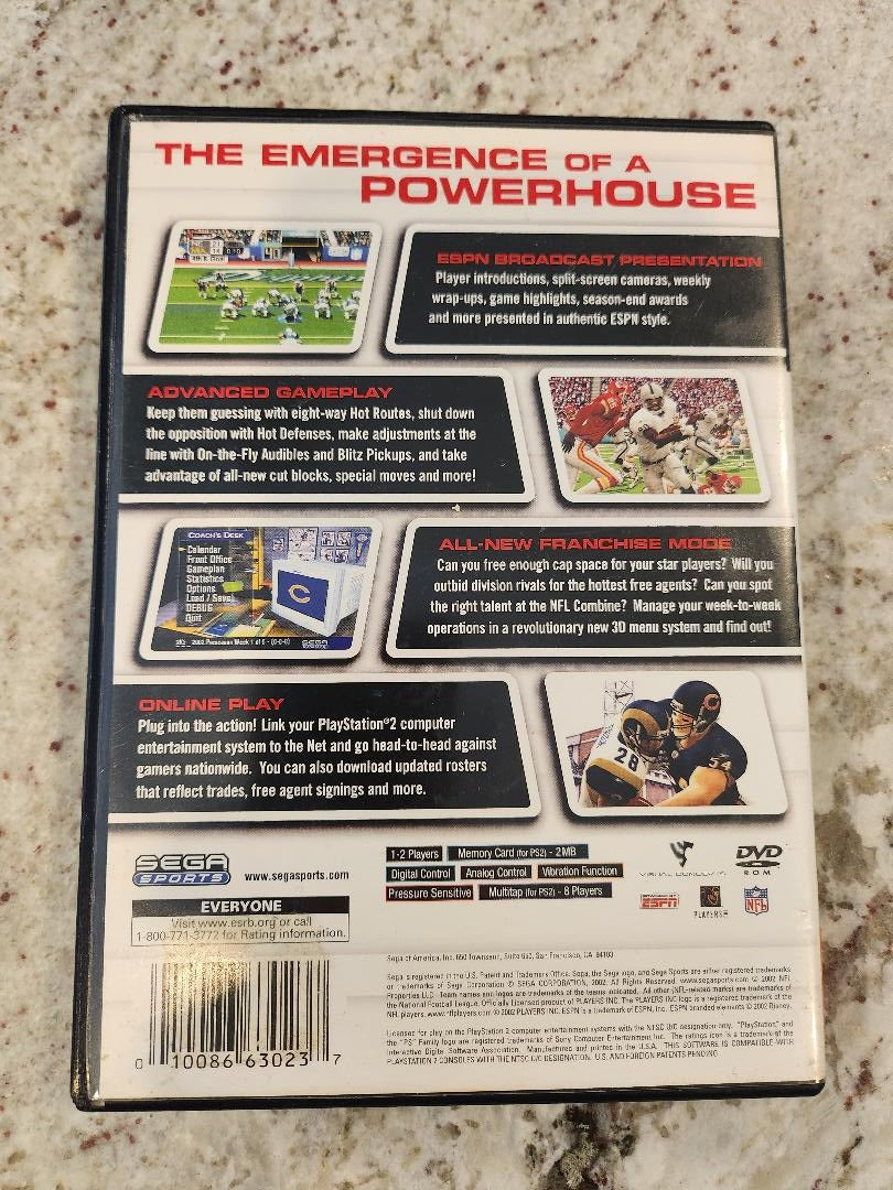 NFL 2K3 PS2