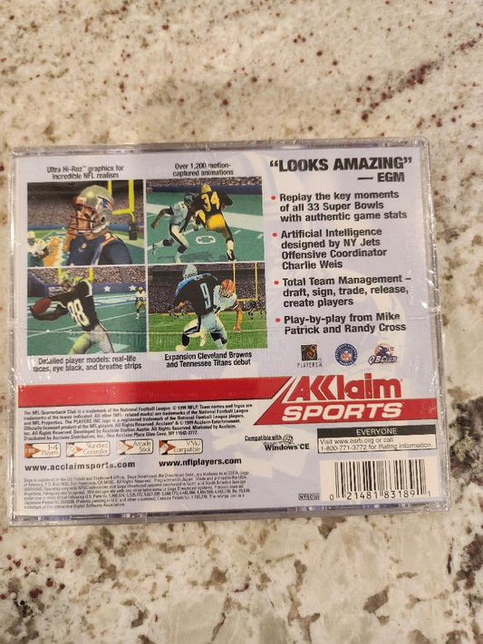 NFL Quarterback Club 2000 Sega Dreamcast Sellado NUEVO