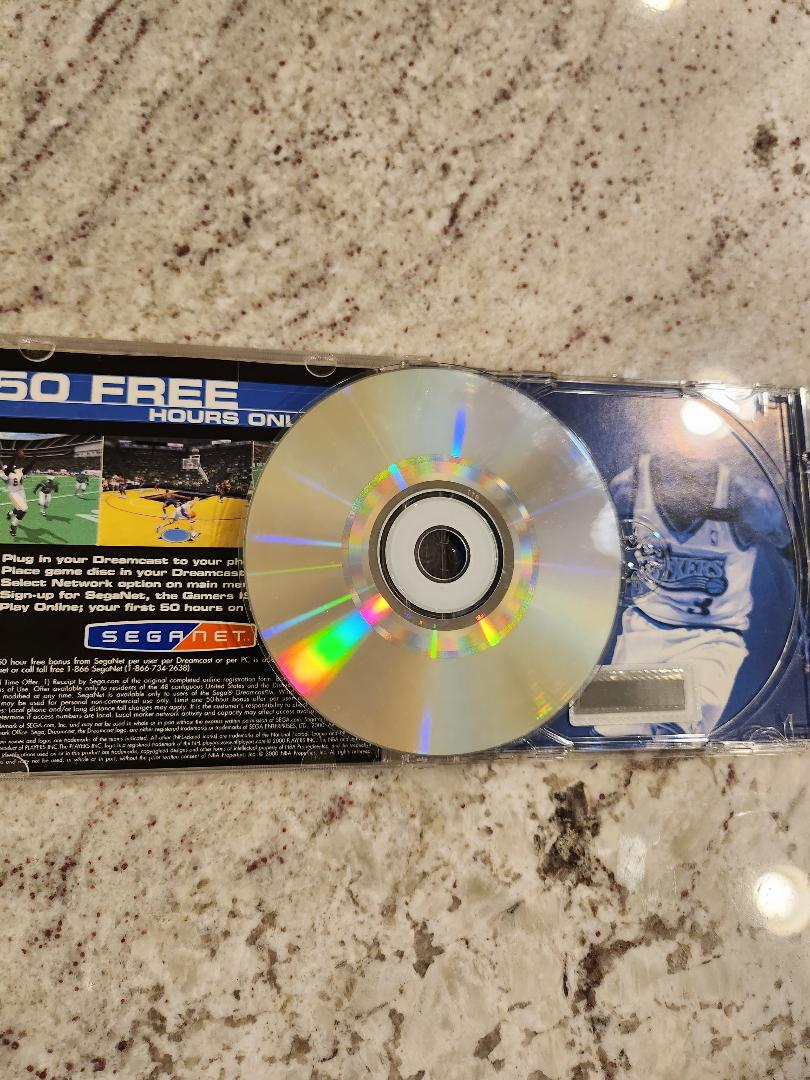 NBA 2K1 Sega Dreamcast