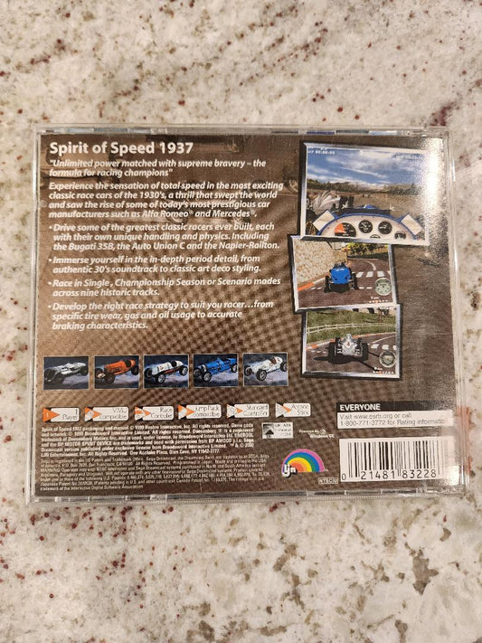 Espíritu de velocidad 1937 Sega Dreamcast