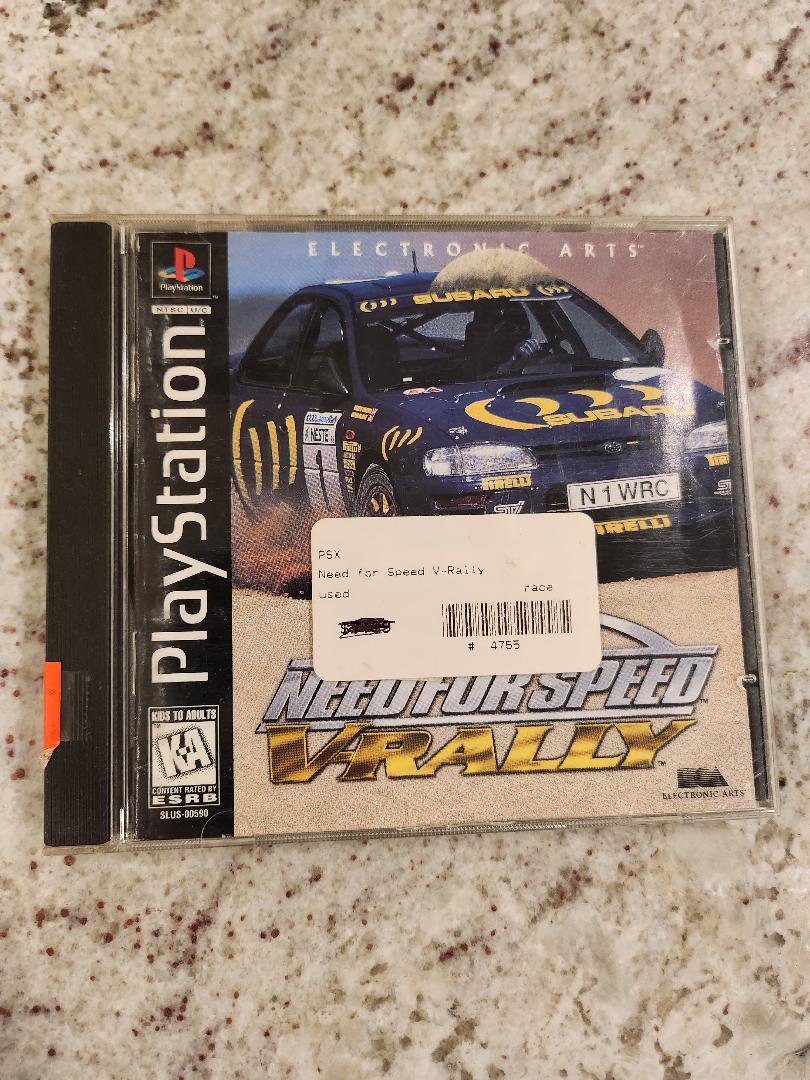 Besoin de vitesse : V-Rally PS1