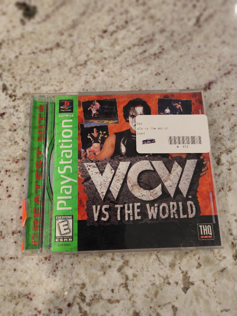 WCW contre le monde PS1