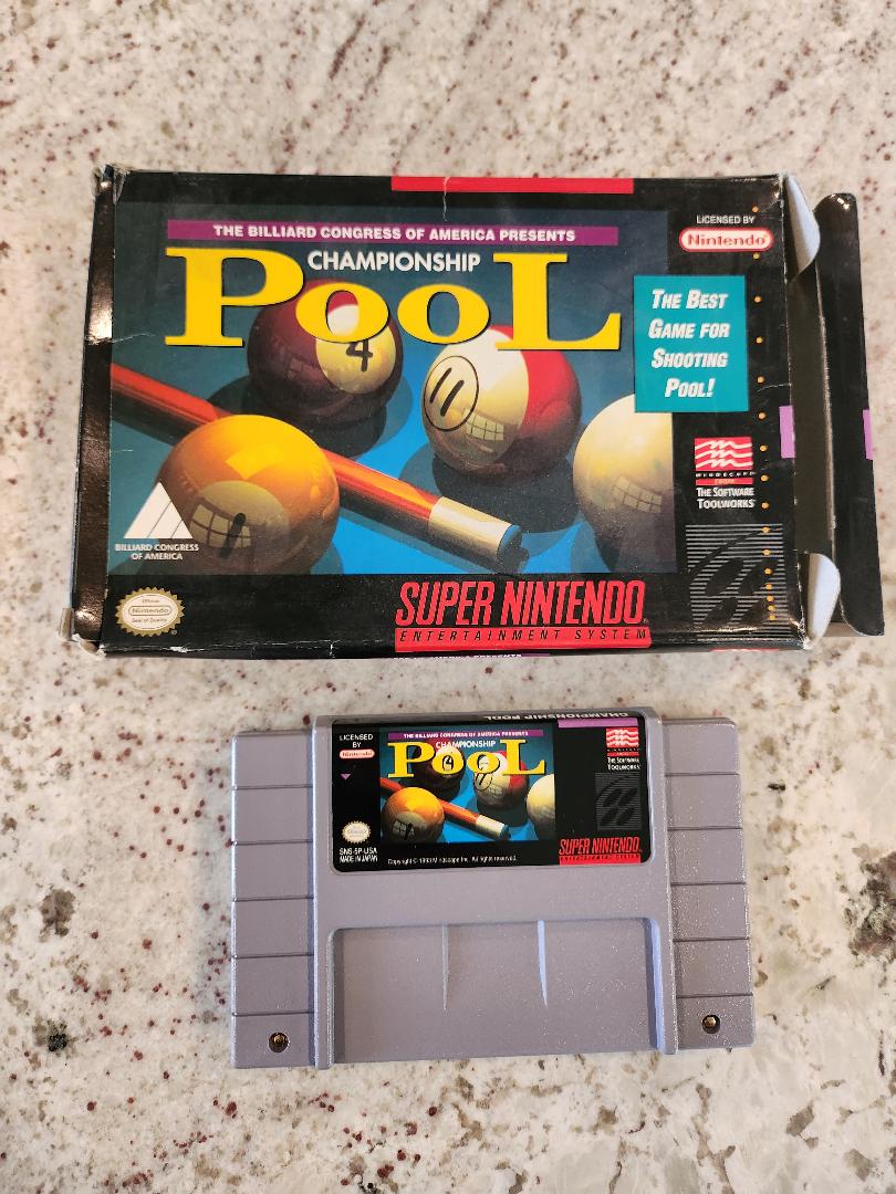 Championship Pool SNES