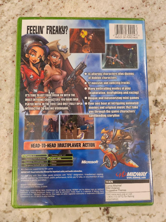 Freaky Flyers Xbox Original Sealed NEW