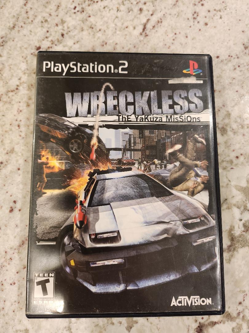 Wreckless Les Missions YaKuza PS2 PS2