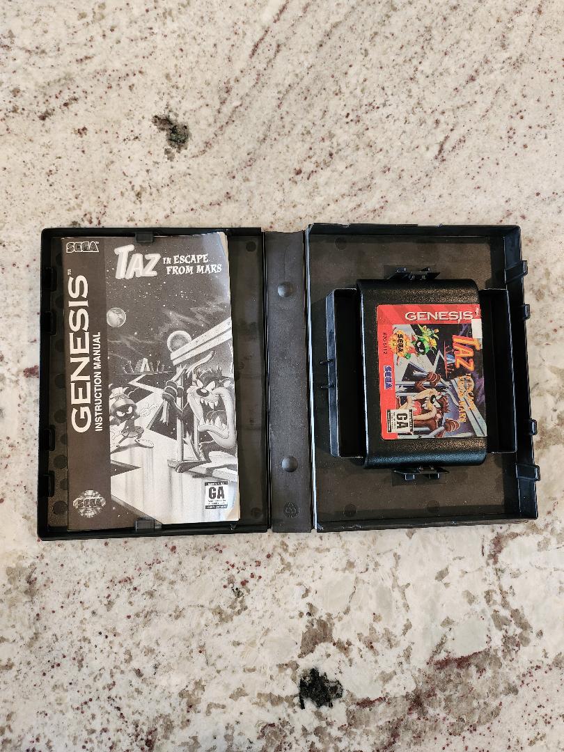 TAZ en Escape From Mars Sega Genesis CIB