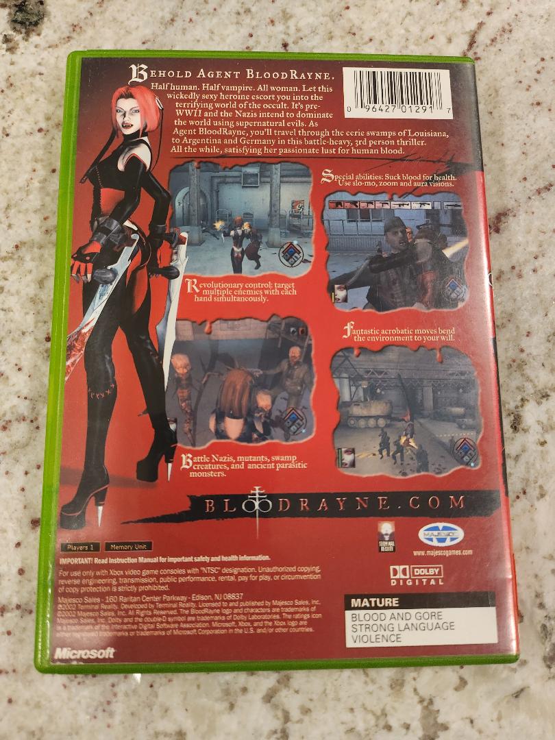 Blood Rayne Xbox Original