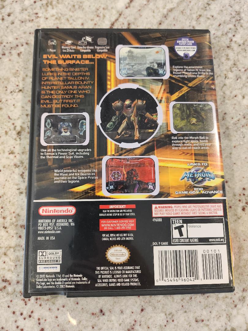 Metroid PrimeNintendo GameCube