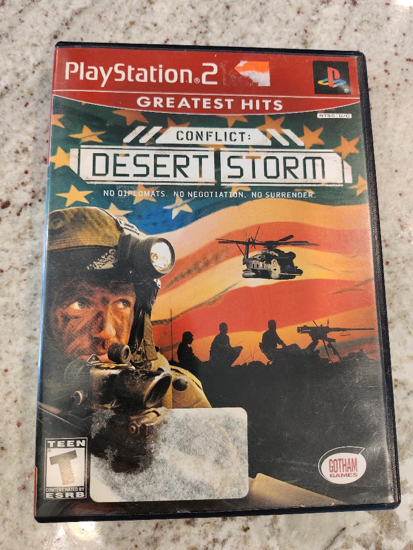 Conflit Dessert Tempête PS2