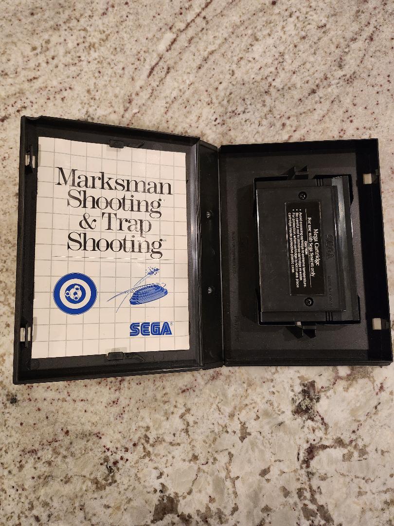 Marksman Shooting/Trap Shooting Sega Master CIB