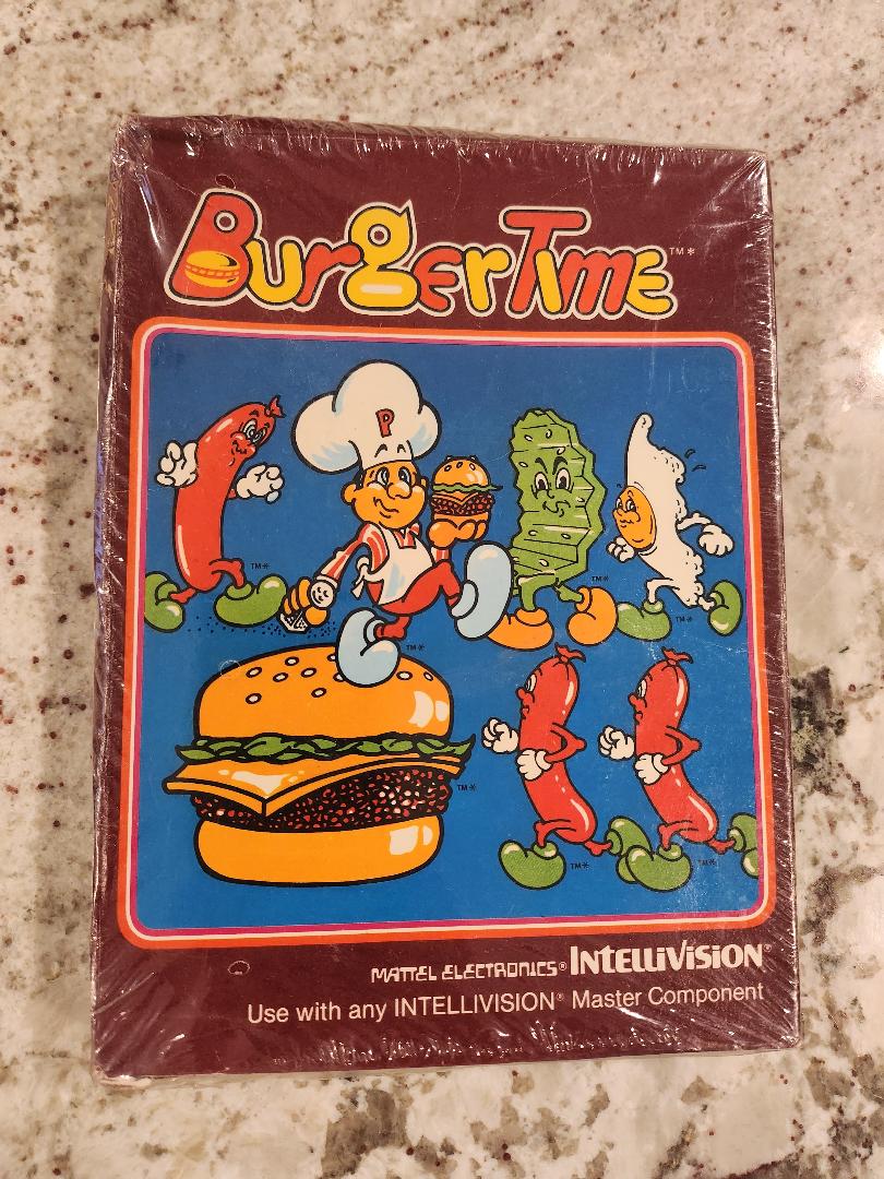 BurgerTime Intellivision Scellé NOUVEAU