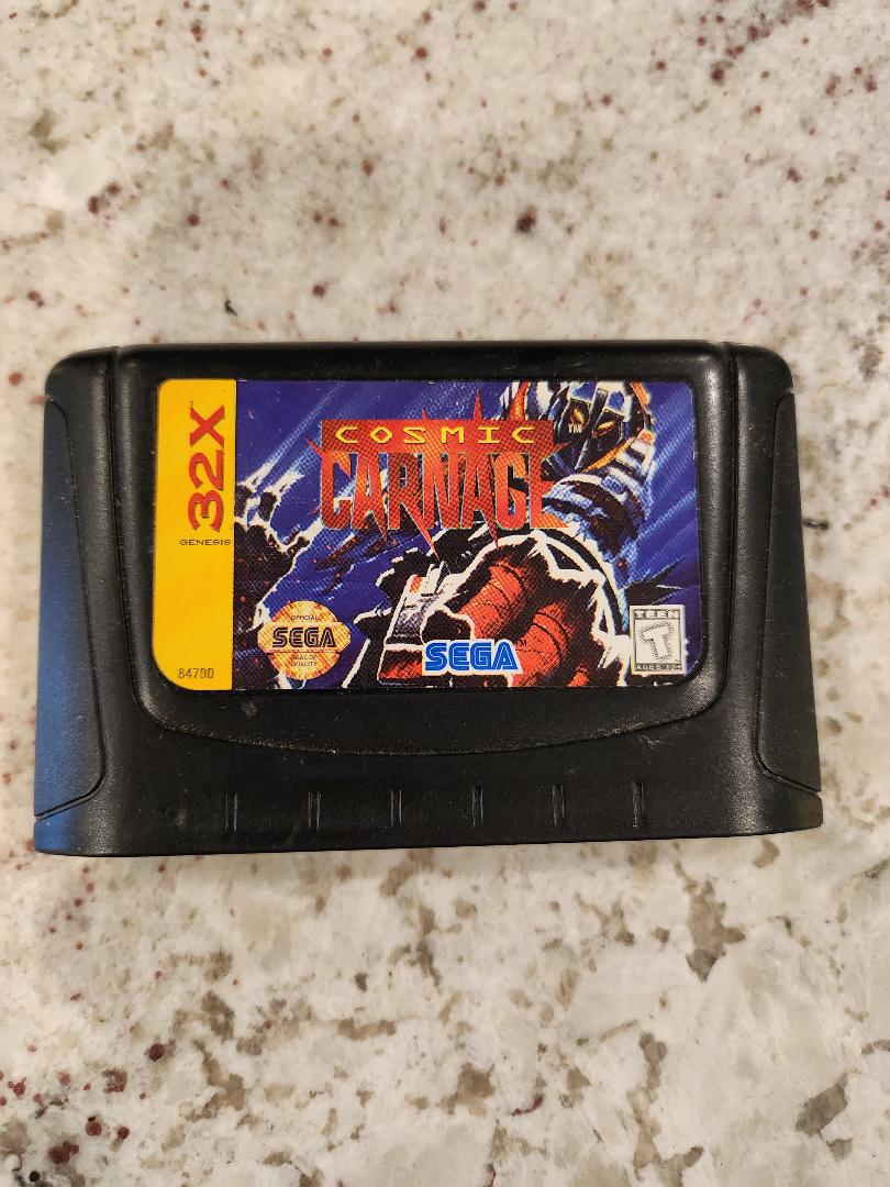 Chariot Cosmic Carnage Sega Genesis 32X. Seul