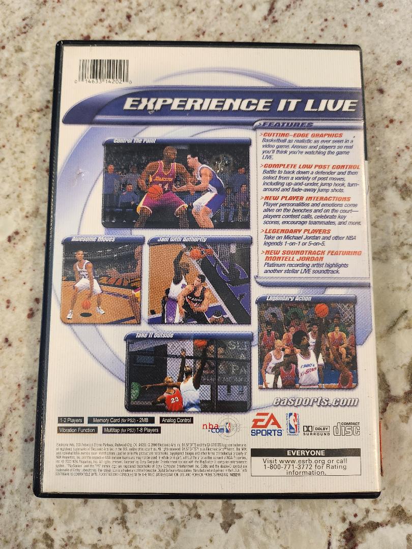NBA Live 2001 PS2