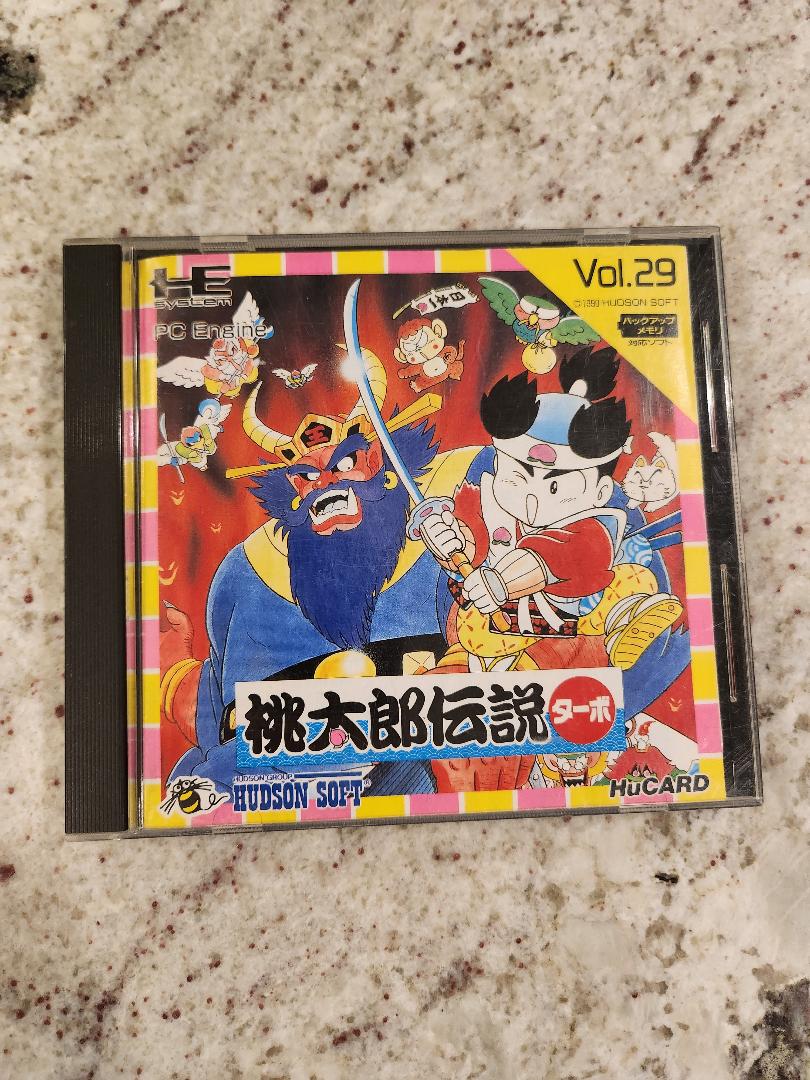 Momotarou Dentetsu turbo PC Engine PCE HuCard Importación de Japón
