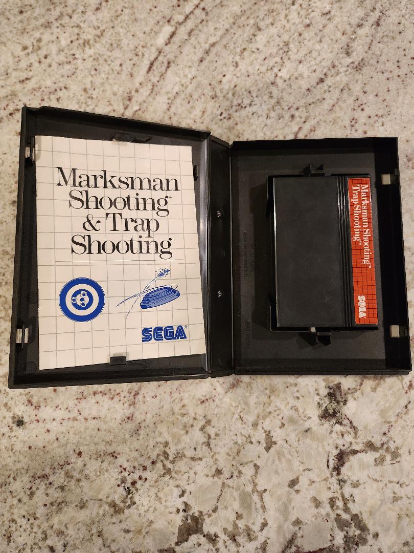 Marksman Shooting/Trap Shooting Sega Master CIB