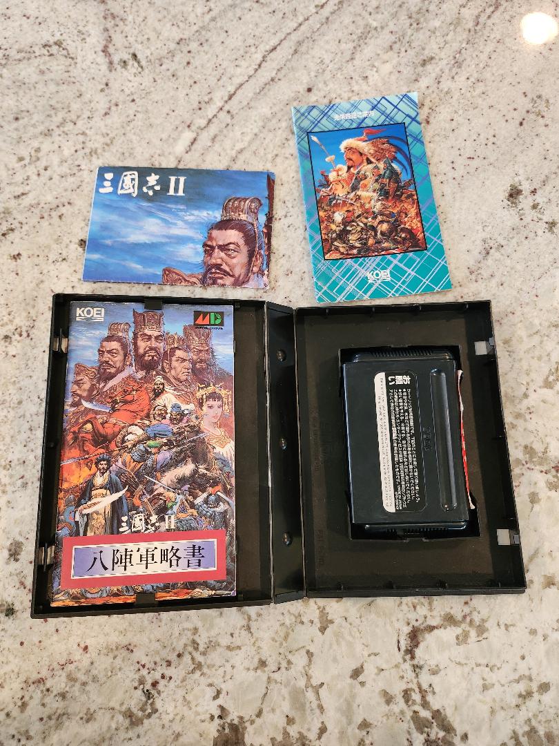 Romance of the Three Kingdoms II Mega Drive Sega Japan Version