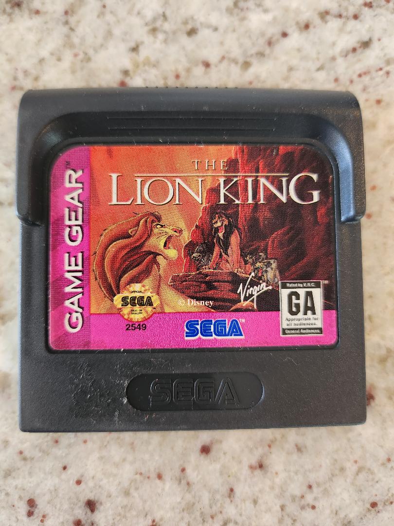Équipement de jeu Sega du Roi Lion