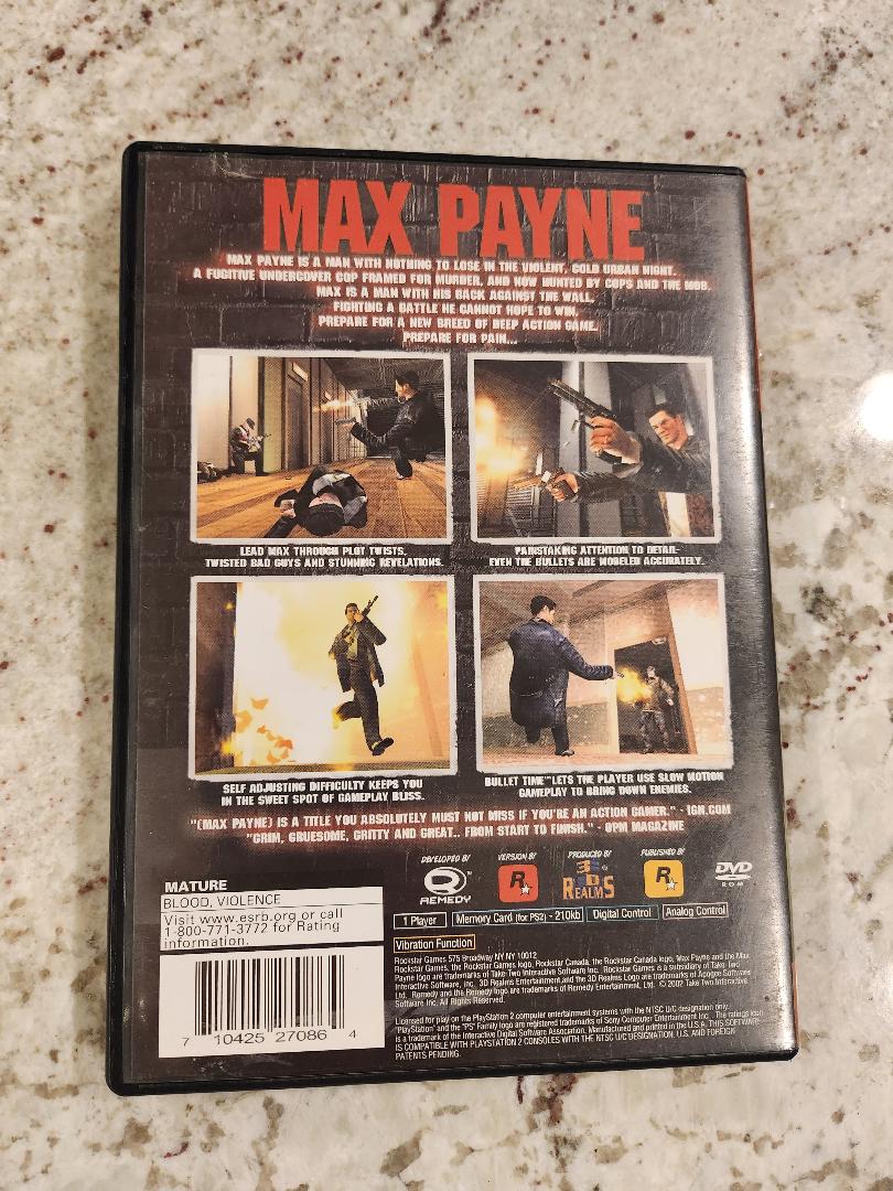 Max Payne PS2