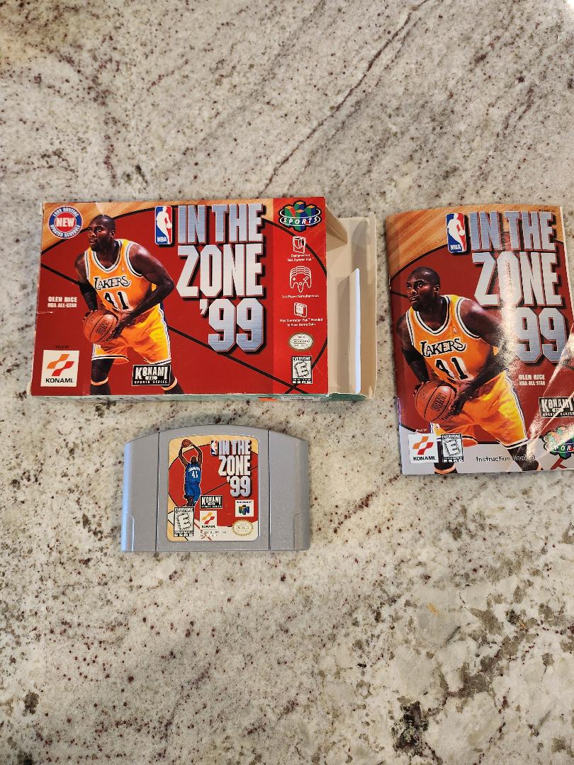 NBA : Dans la Zone '99 N64 CIB