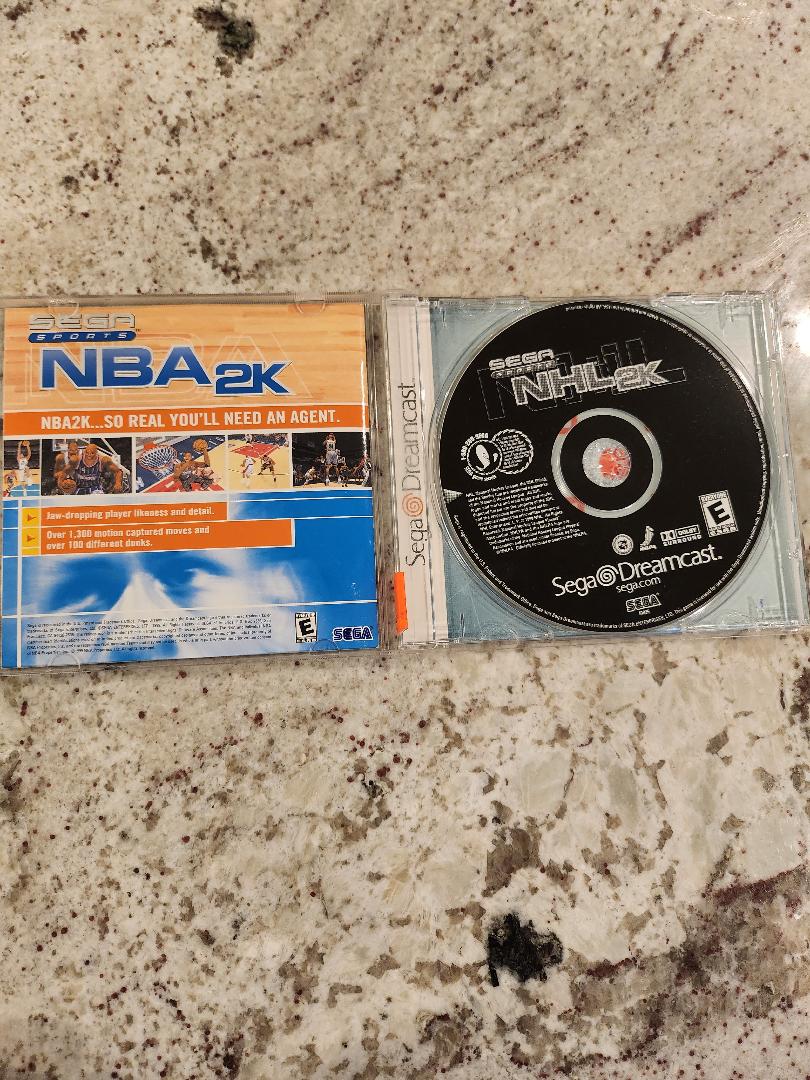 NHL 2K Sega Dreamcast Game