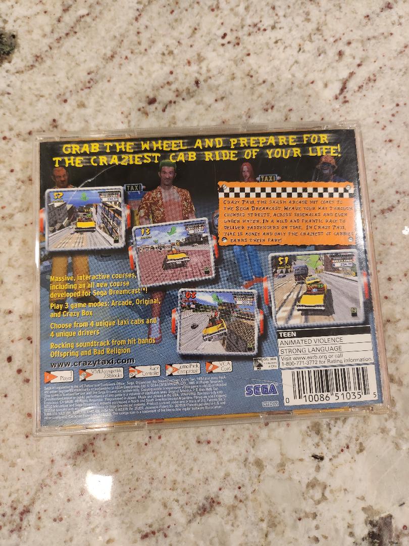 Crazy Taxi Sega Dreamcast