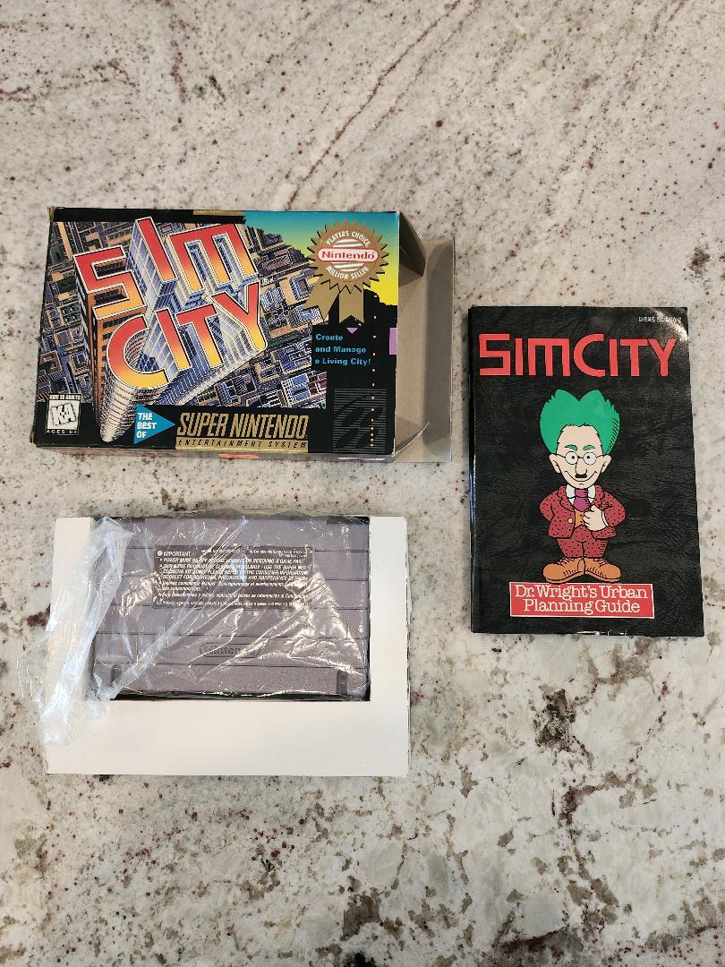 SIMCITY SNES CIB