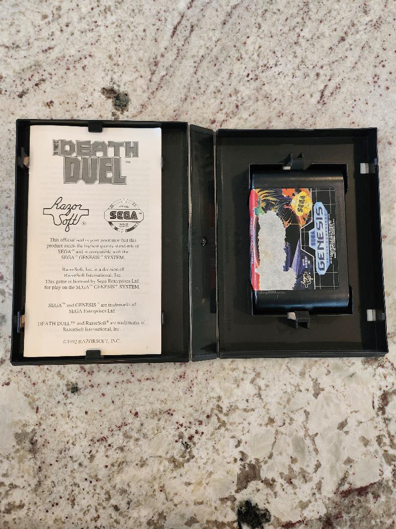 Death Duel Sega Genesis CIB