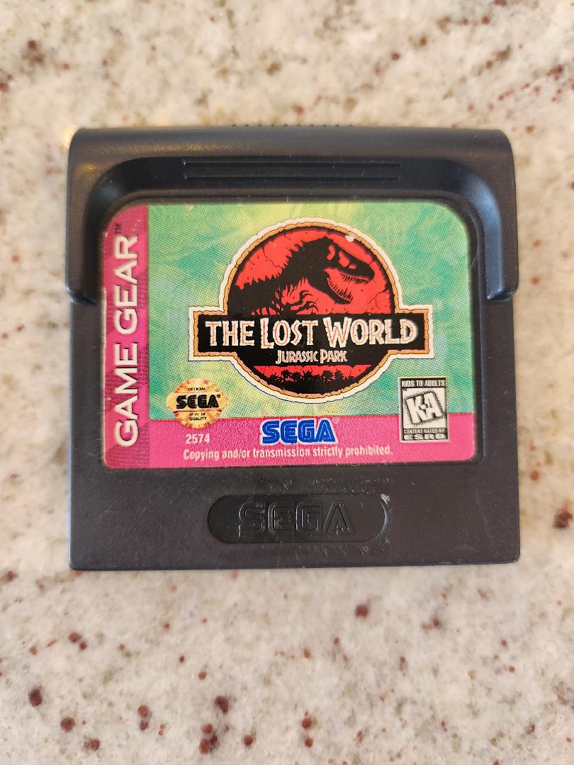 Le monde perdu Jurassic Park Sega Game Gear