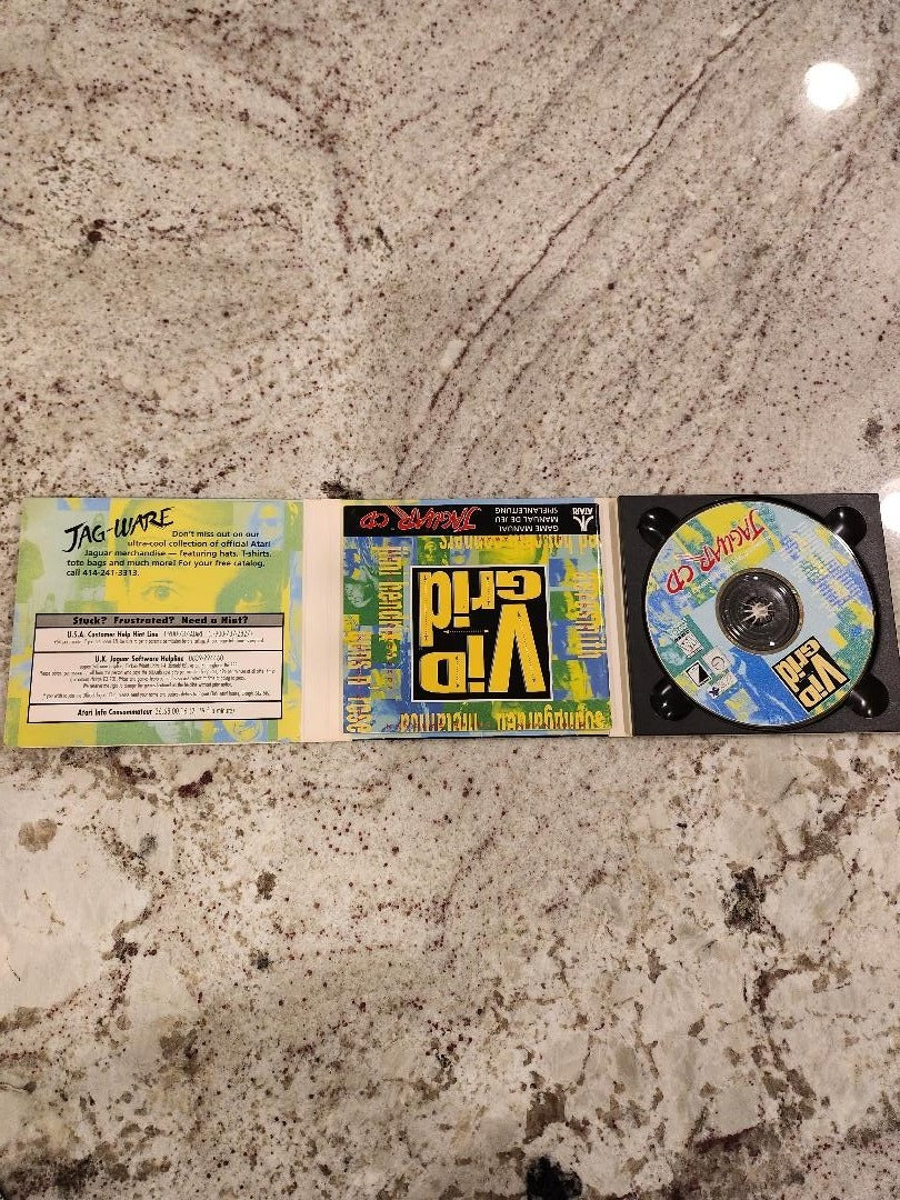 Vidéo Grille Atari Jaquar CD