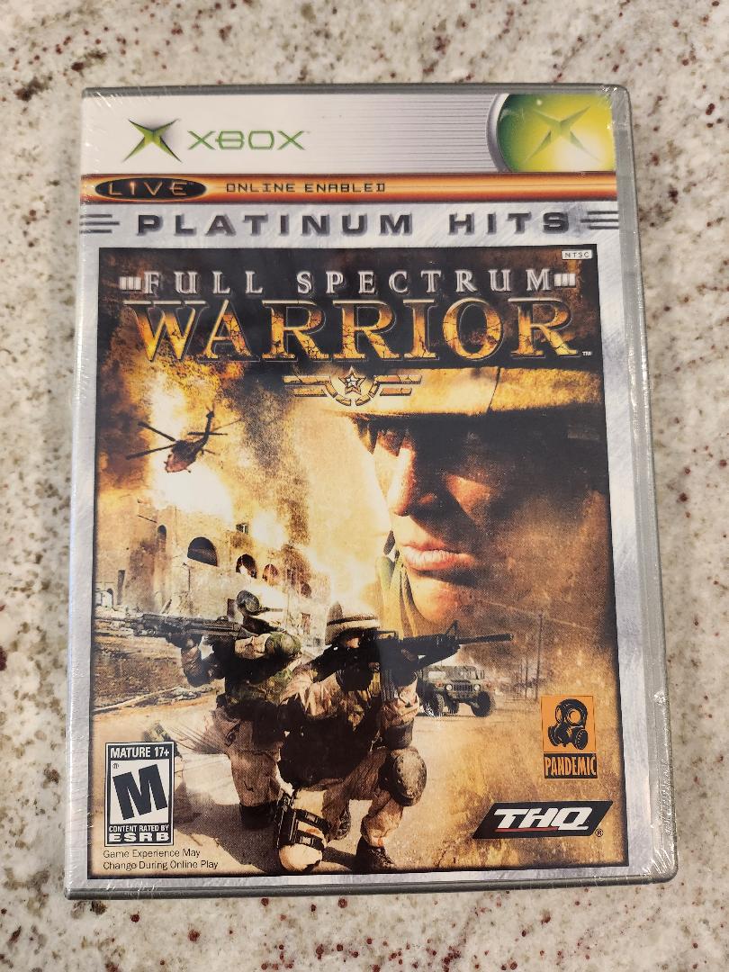 Full Spectrum Warrior Xbox Original Sellado NUEVO