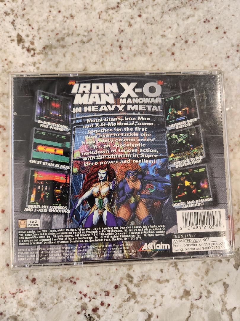 Iron Man XO Manowar dans Heavy Metal PS1