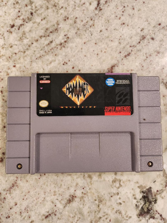 Hammerlock Lutte SNES