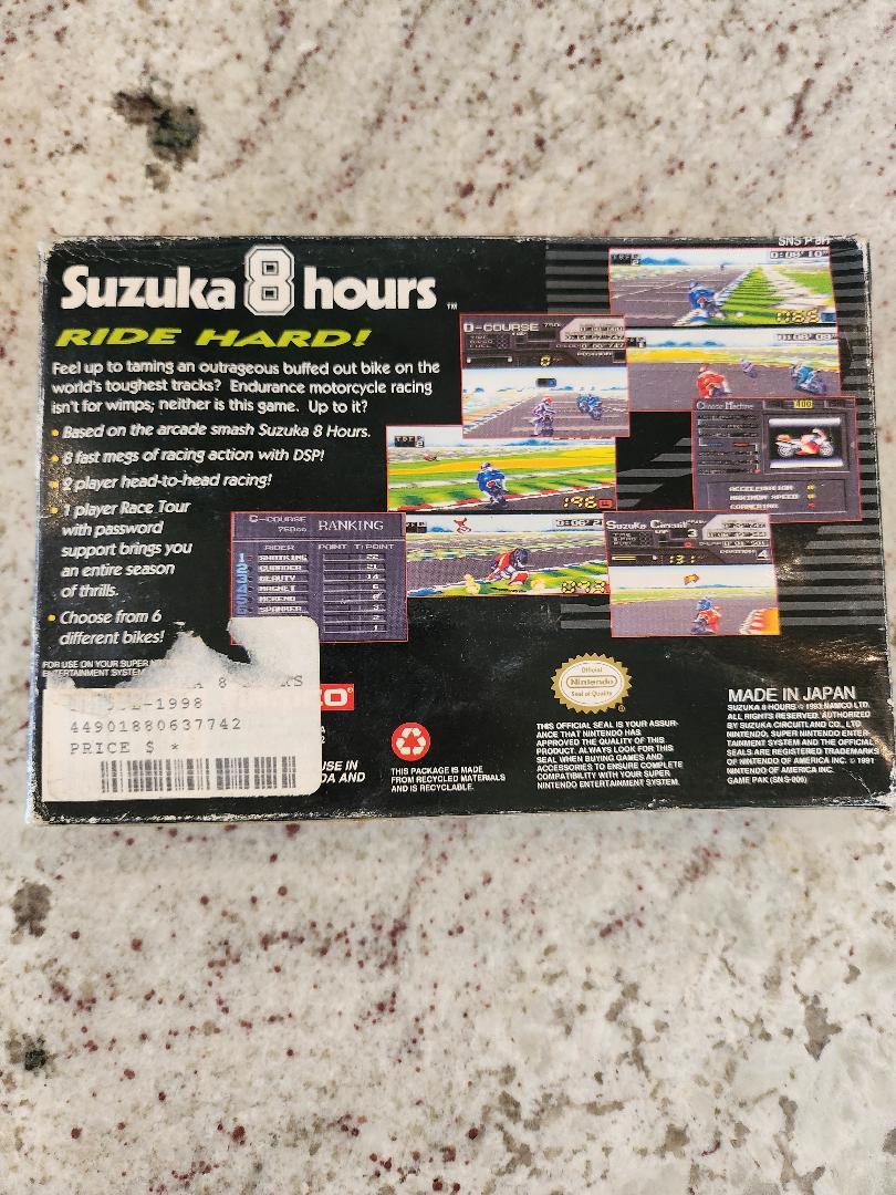 Suzuka 8 Heures SNES