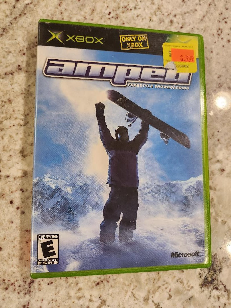 Amped Freestyle Snowboard Xbox Original
