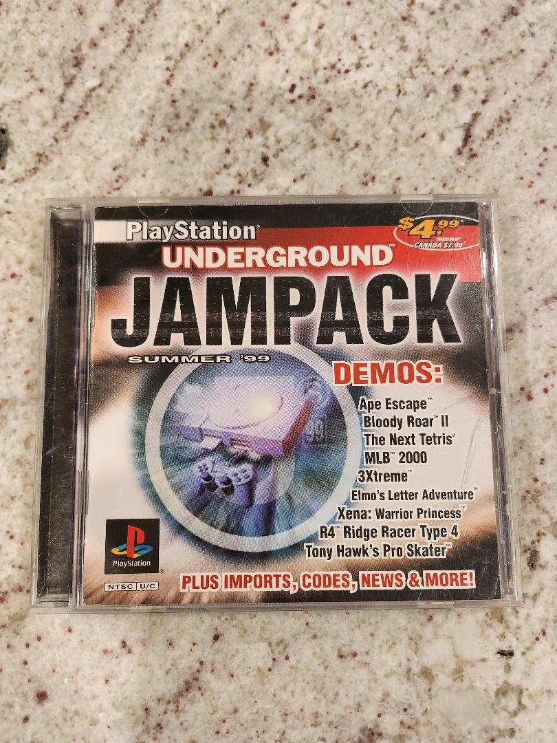 Underground JamPack Été 99 PS1