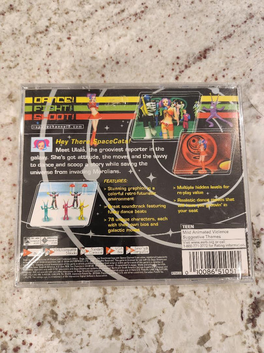 Space Channel 5 Sega Dreamcast Sellado NUEVO