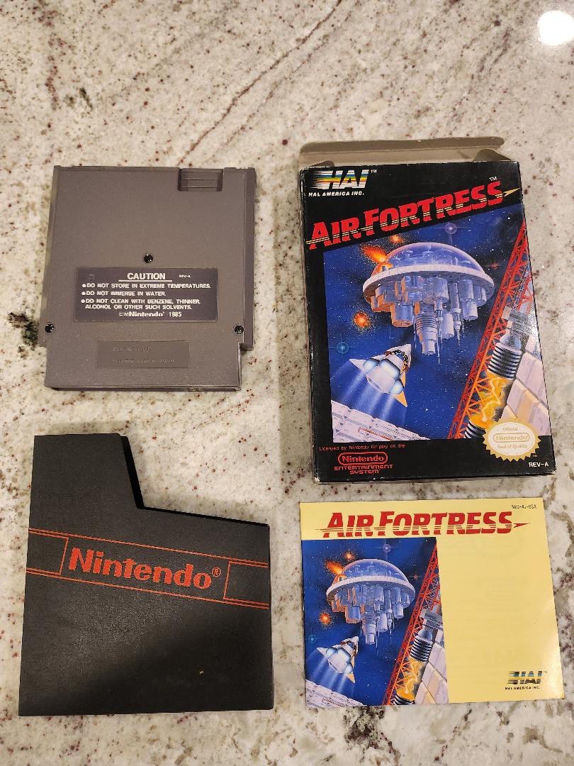 Air Fortress Nintendo NES CIB