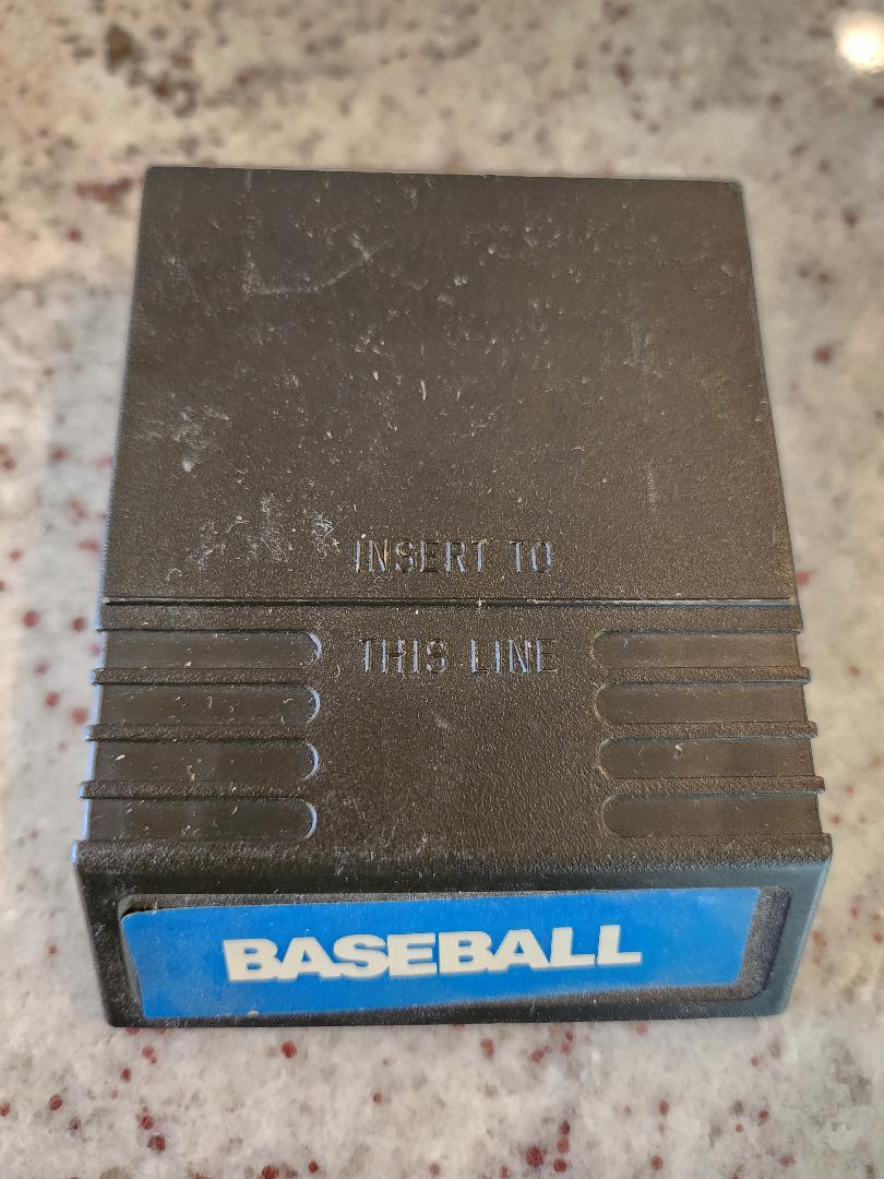 Chariot de baseball de la Ligue majeure. Seulement Intellivision