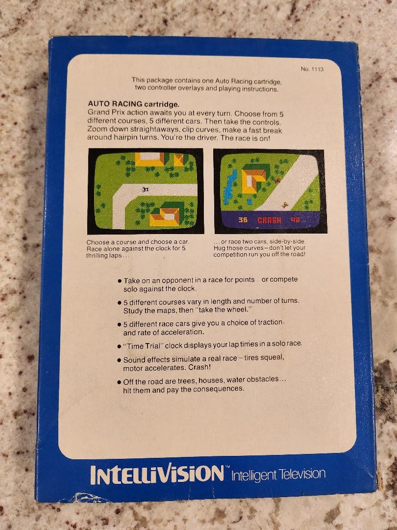 Intellivision de course automobile