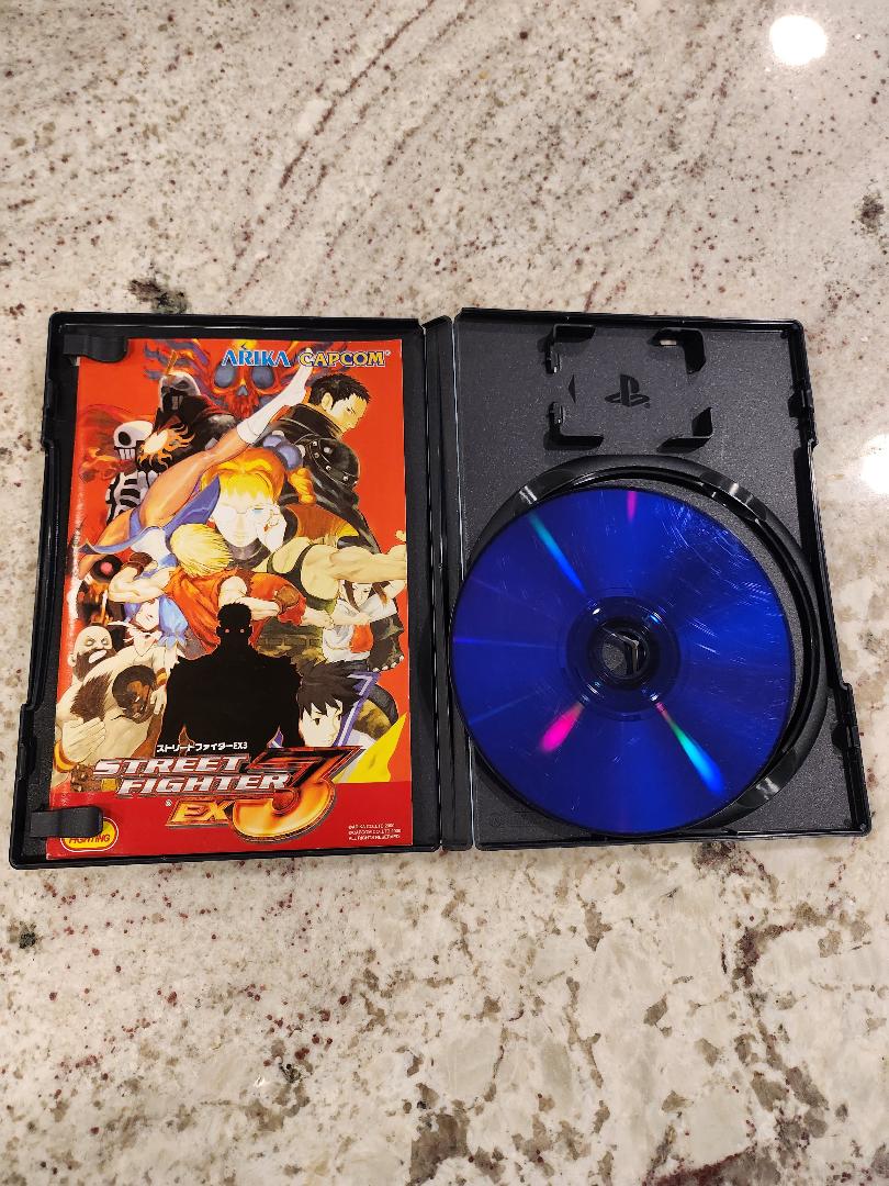 Street Fighter ex3 PS2 Japan Import