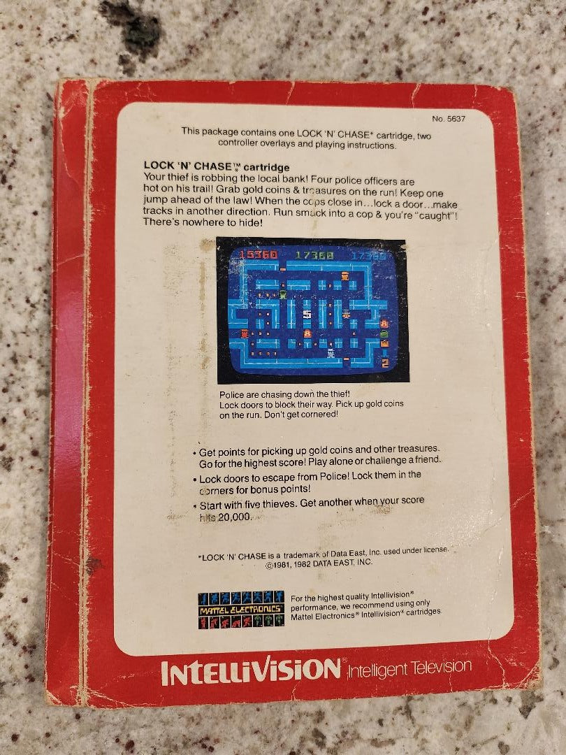 Lock N Chase Intellivision