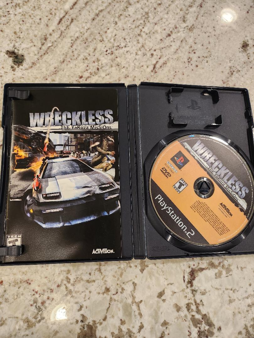 Wreckless Les Missions YaKuza PS2 PS2