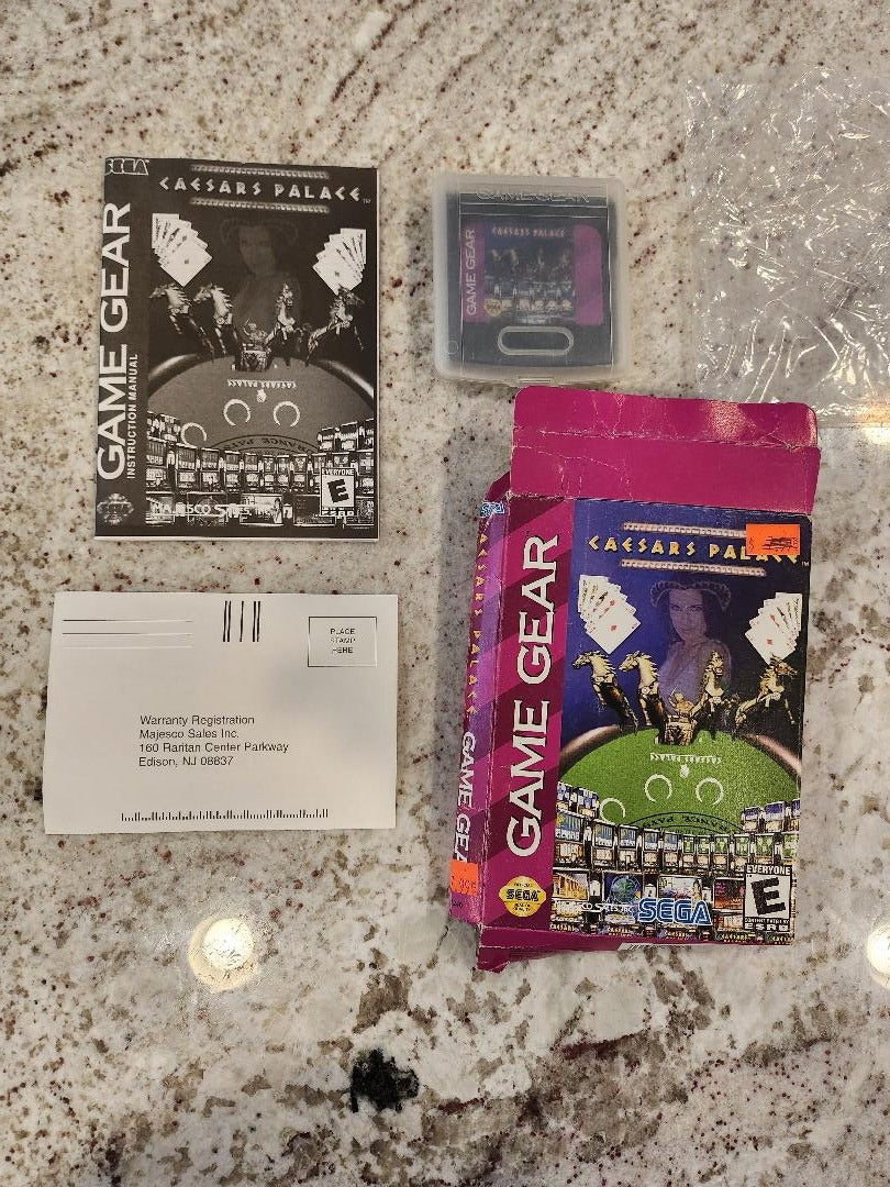 Caesars Palace Sega Game Gear