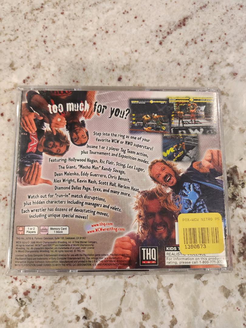 WCW Nitro PS1