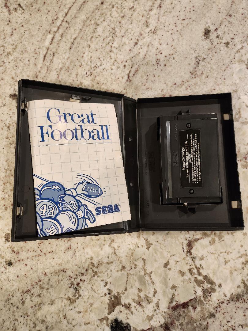 Great Football Sega Master CIB