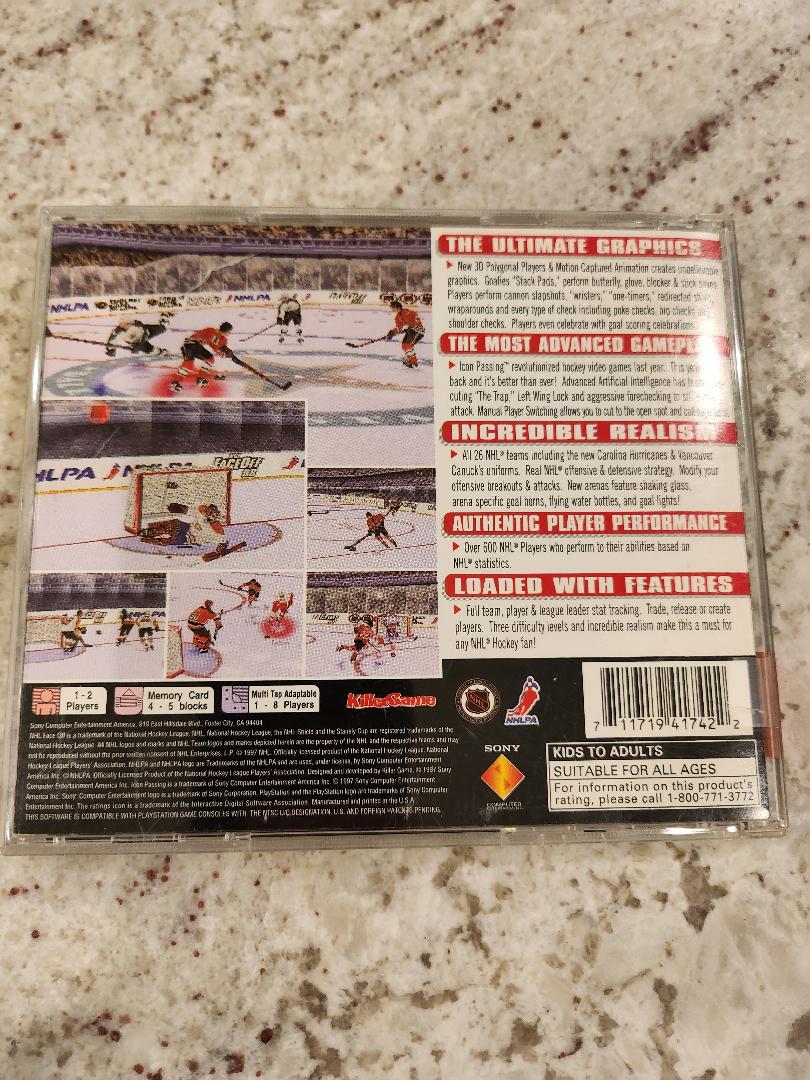 NHL FaceOff 98 PS1
