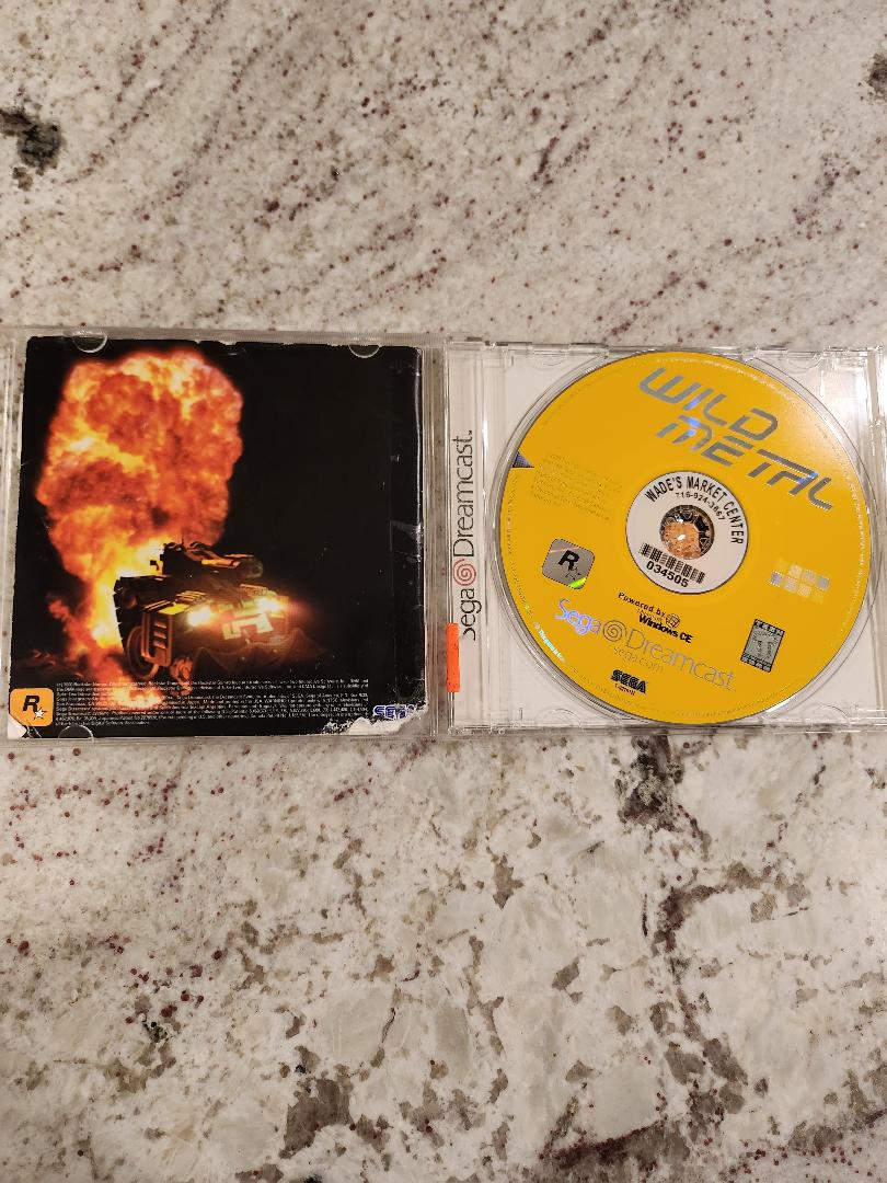 Metal salvaje Sega Dreamcast