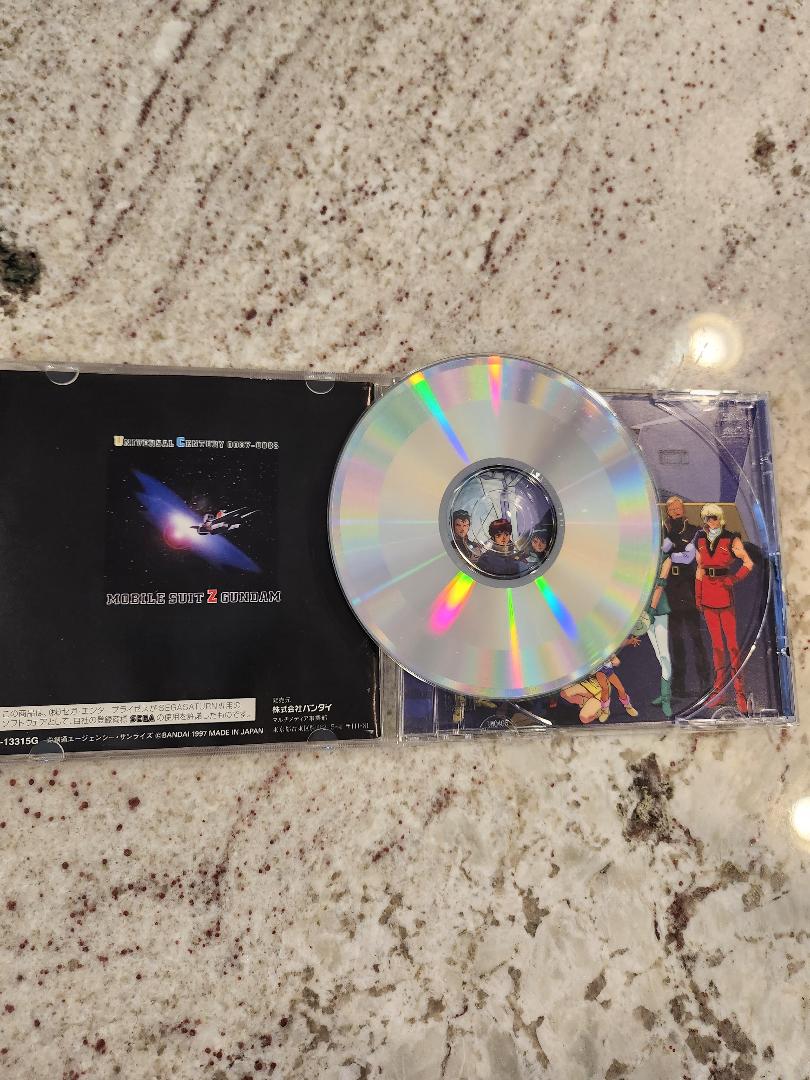 traje móvil z gundam vol. 1 Zenpen Sega Saturn Importación de Japón