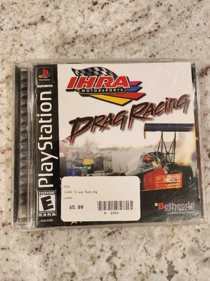 Course de dragsters IHRA Motorsports PS1